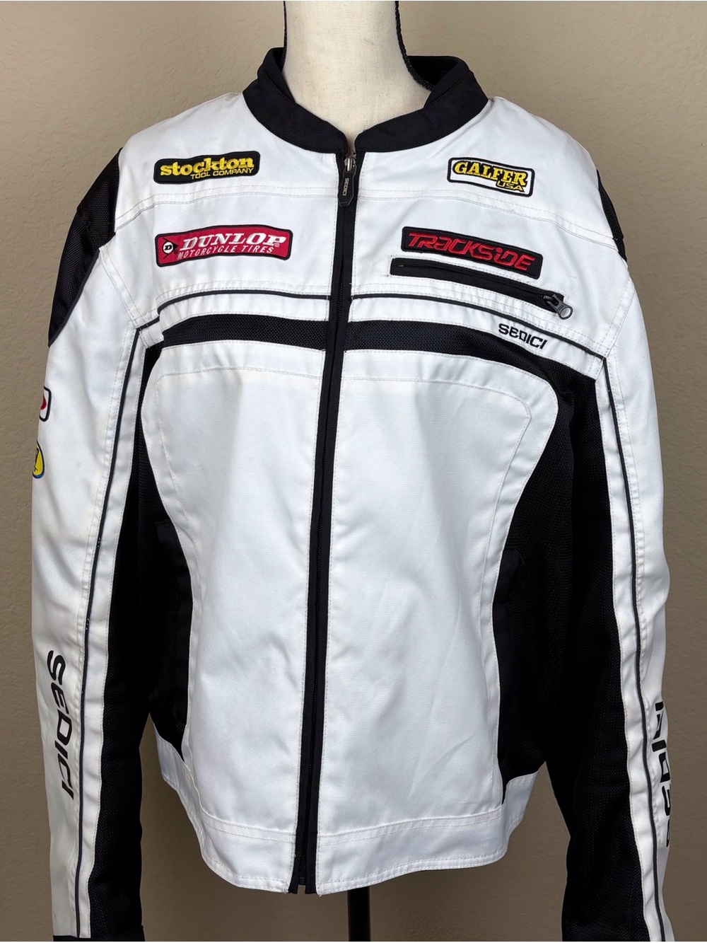 Sedici Motorcycle Riding Jacket 2XL w/ Armor - Excellent Condition